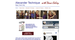 Desktop Screenshot of danacalvey.com